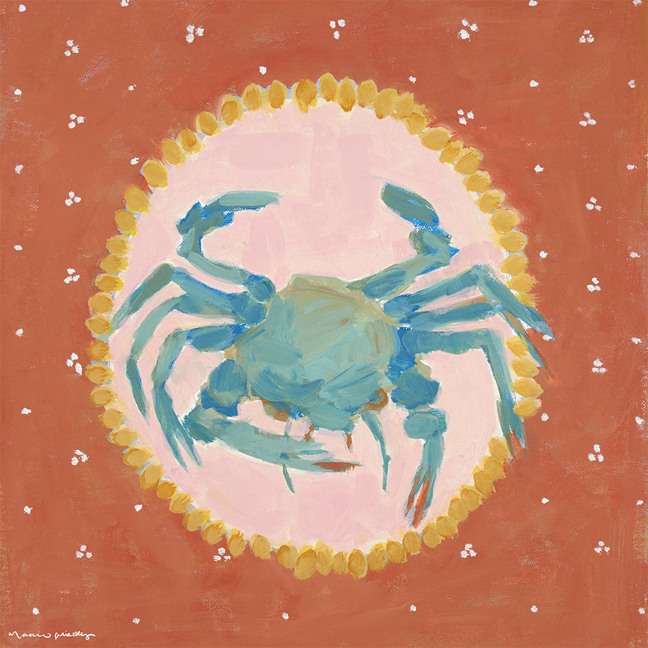 Crab + Corn - Limited Edition Print - Marcia Priestley
