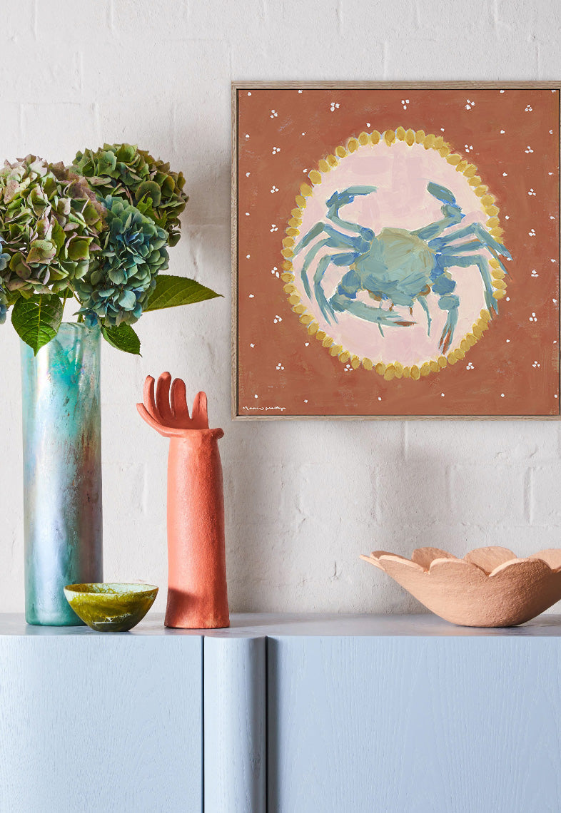 Crab + Corn - Limited Edition Print - Marcia Priestley