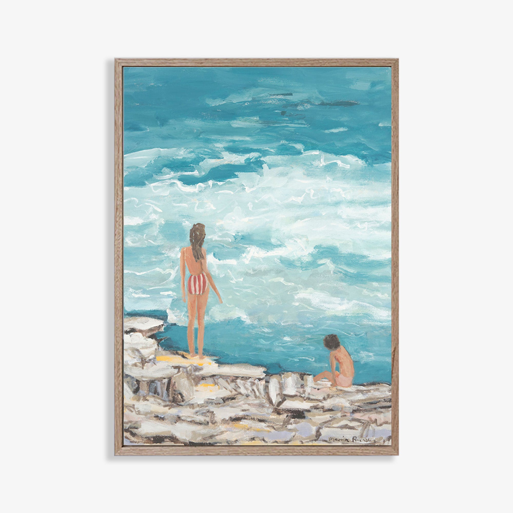 Dancing With Dolphins - Limited Edition Print