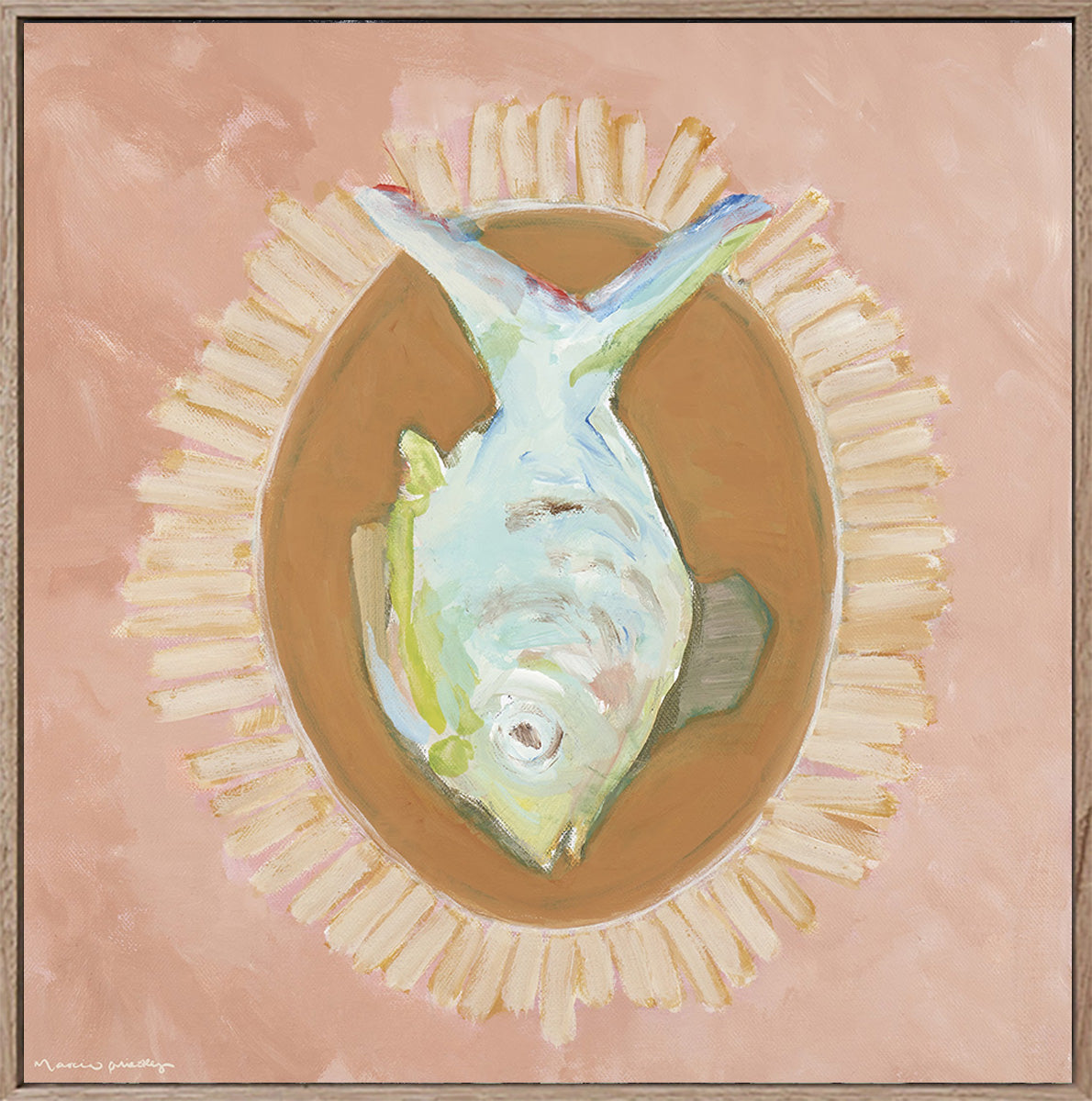 Fish + Fries - Limited Edition Print - Marcia Priestley