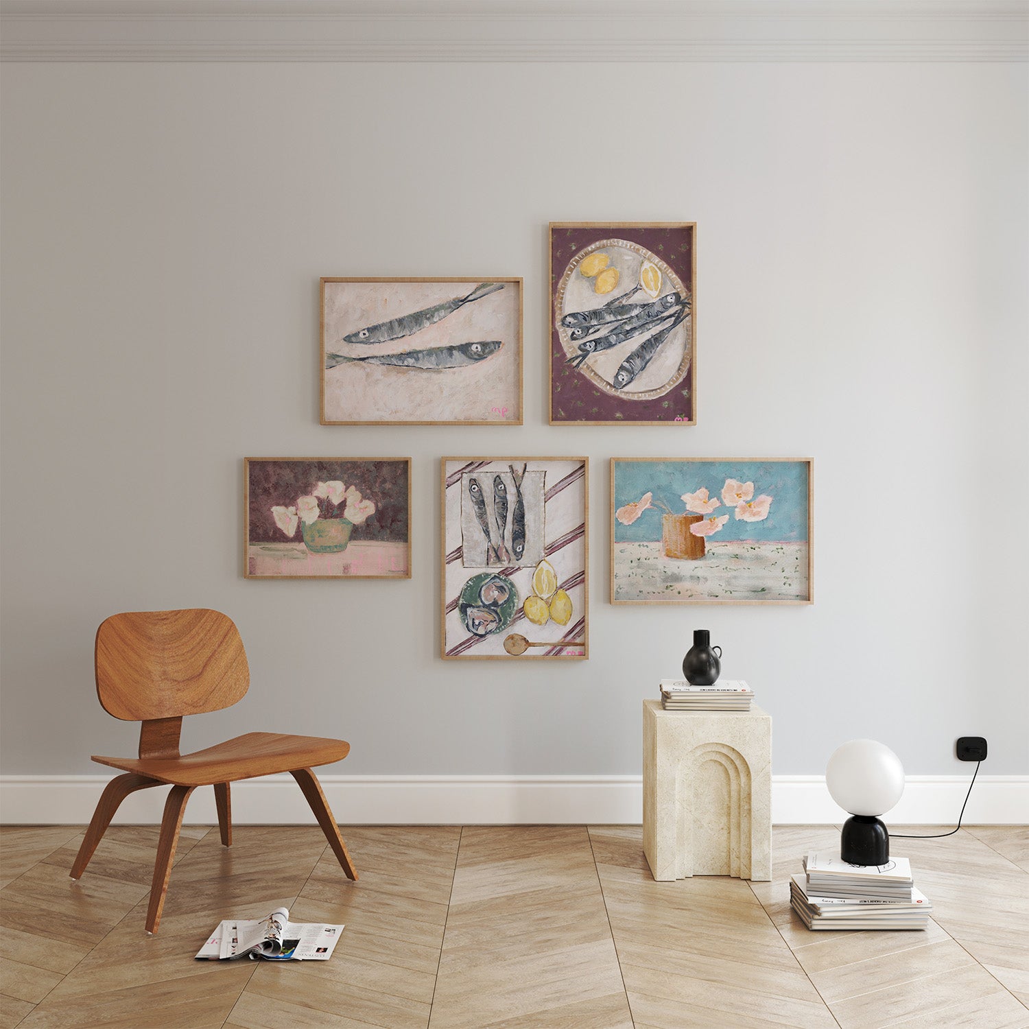 Pilchard Pair - Original Painting