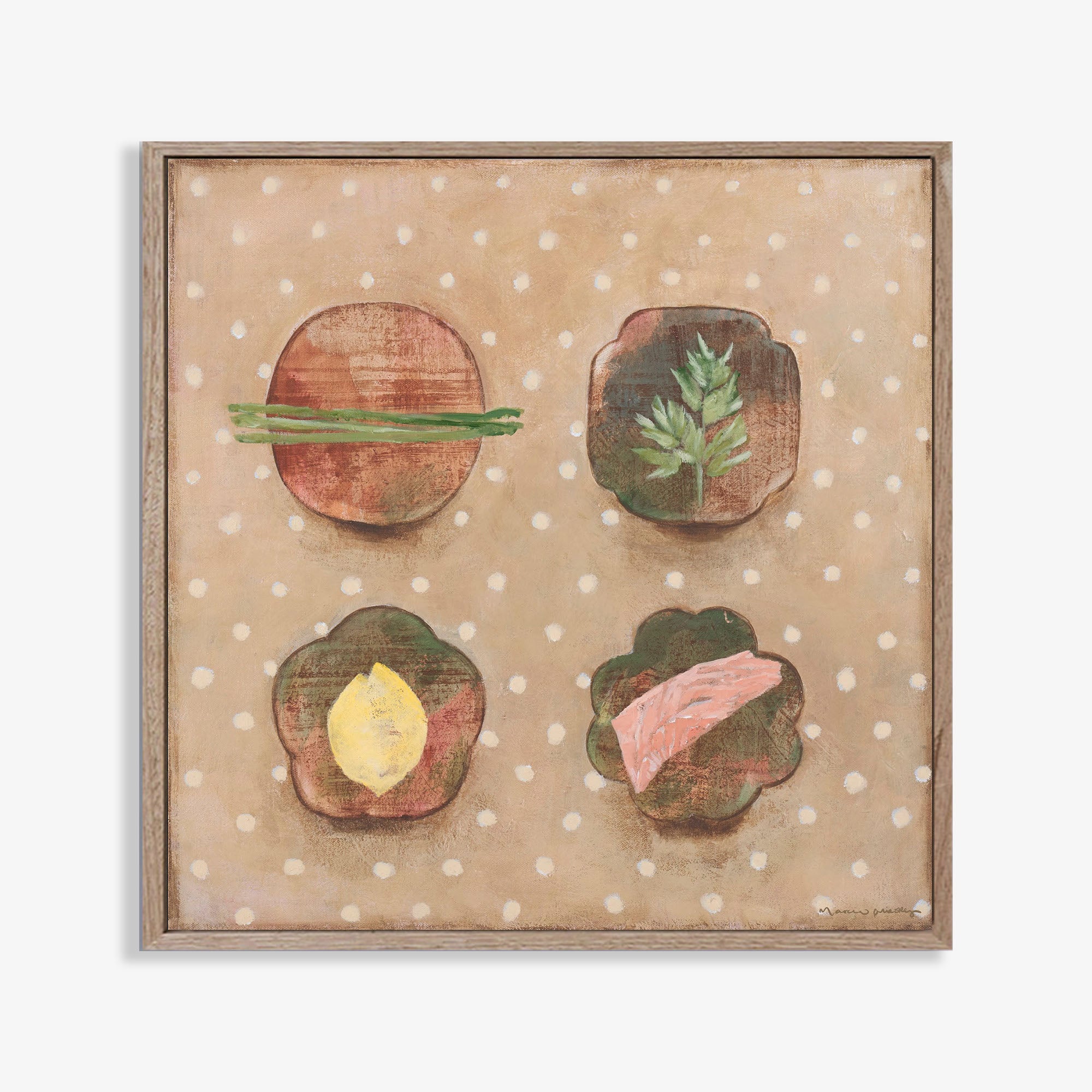 Salmon + Sperage - Limited Edition Print