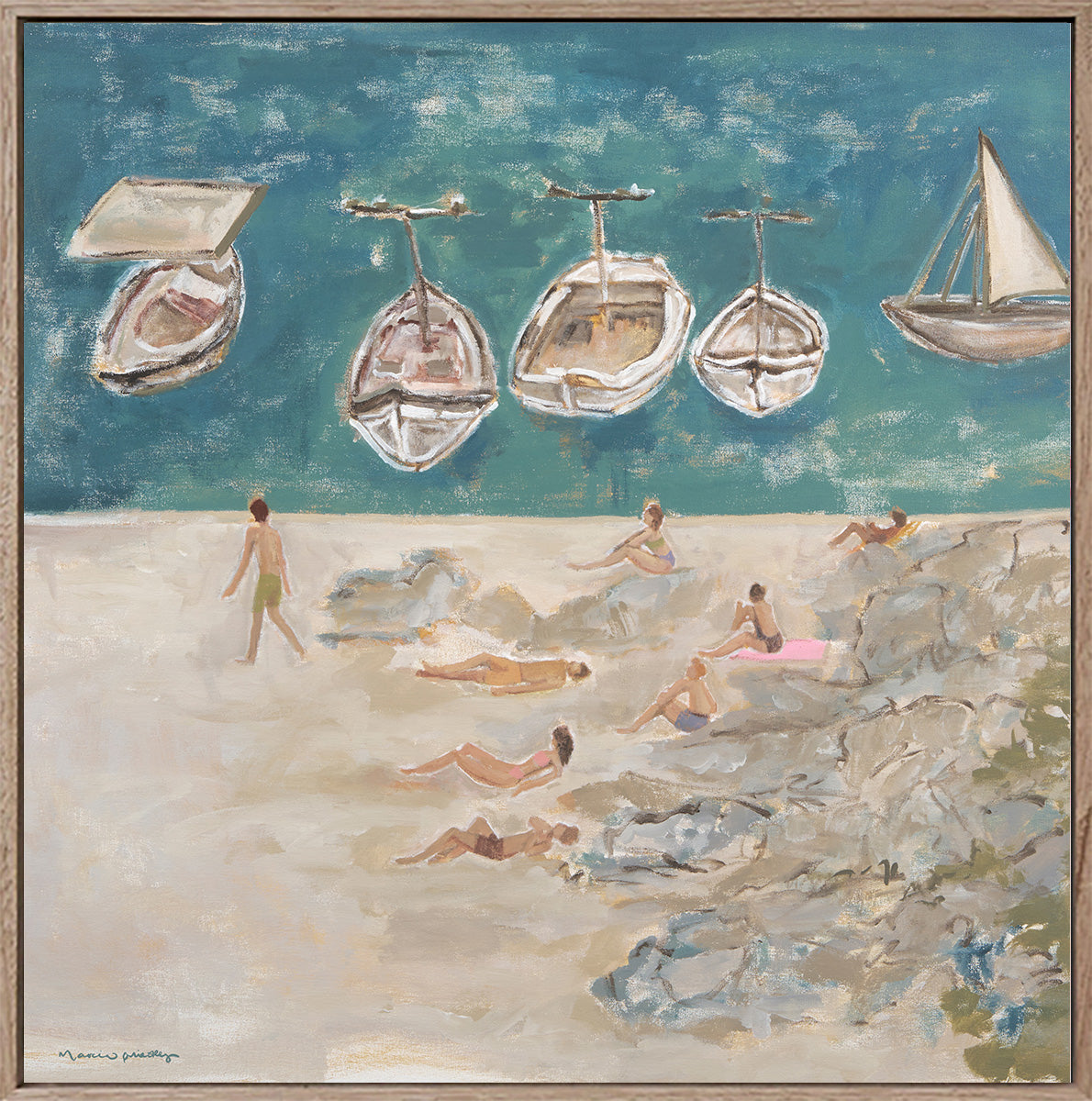 Boats + Beaches - Limited Edition Print