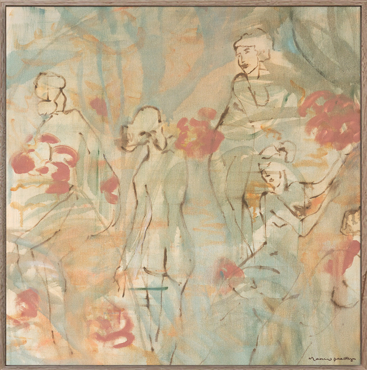Flowering Peagantry - Limited Edition Print