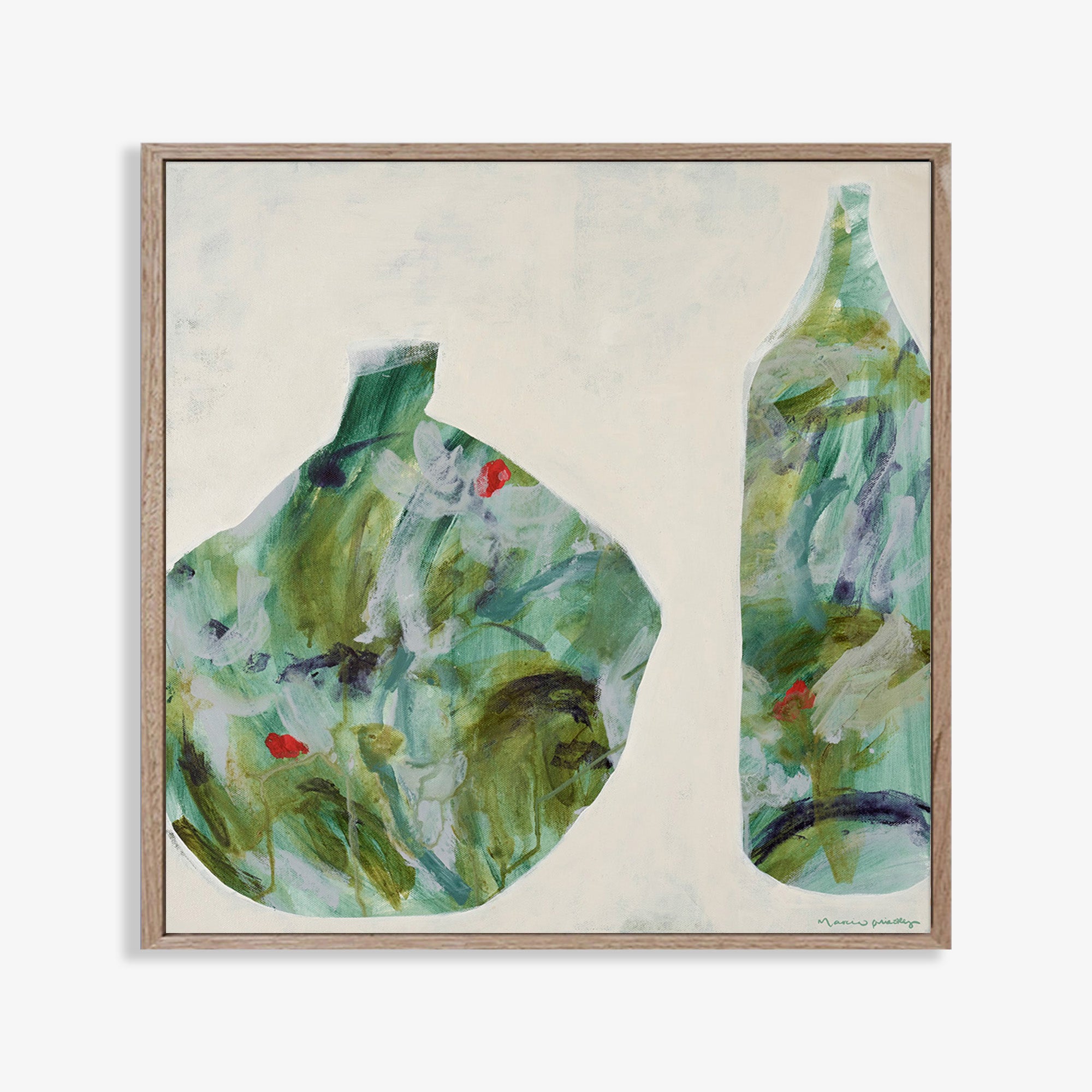 Vase à Verdure - Limited Edition Print - Marcia Priestley